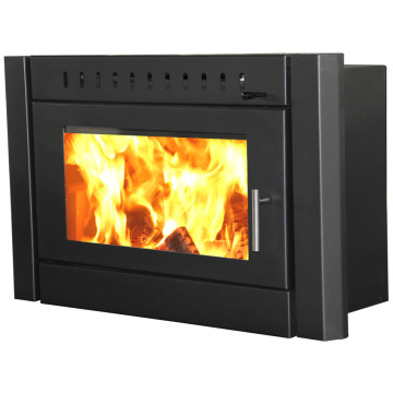 big glass insert built wood long burning fireplace BI2500